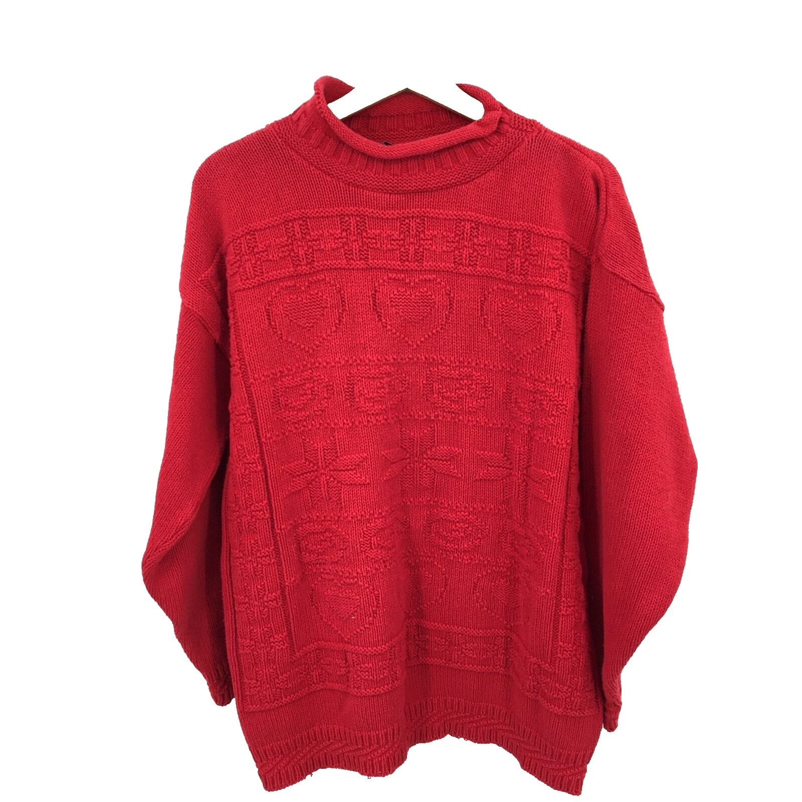 Cotton Oversized Vintage Sweaters for Women