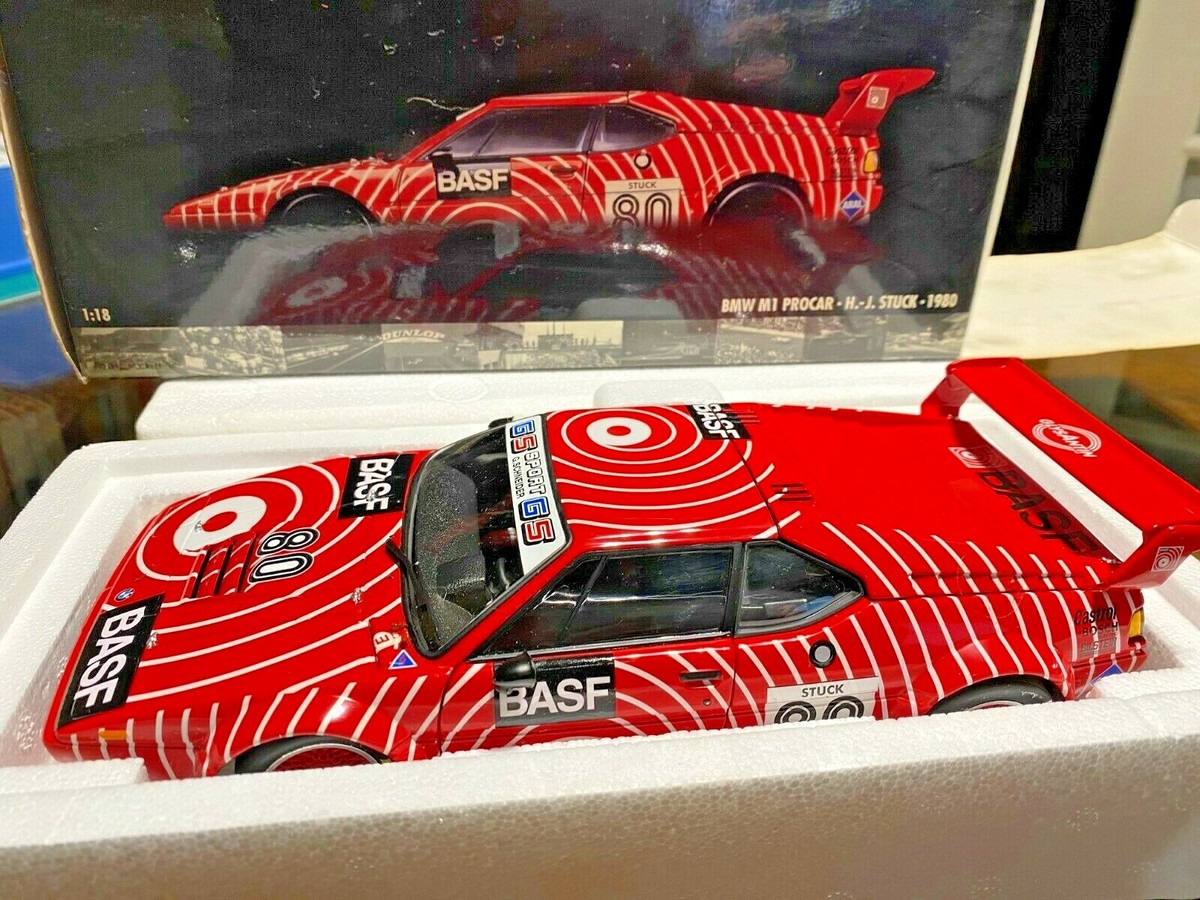1:18 MINICHAMPS BMW M1 PROCAR 1980 H.J.STUCK | eBay