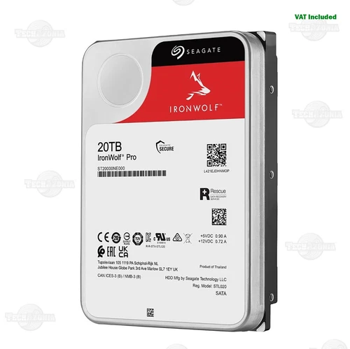 Seagate 20TB IronWolf Pro NAS 3.5" SATA 6Gb/s HDDrive 7200 RPM Official Warranty