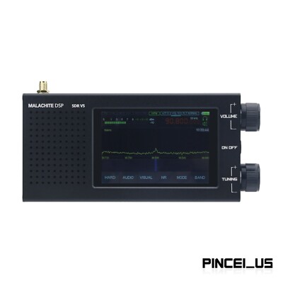 MALACHITE DSP SDR V5 美品　sdr dspラジオ NEW Malachite DSP SDR Radio Receiver V5 with 1.10d Firmware
