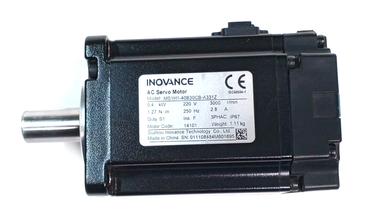 Inovance MS1H1-40B30CB-A331Z-S AC servo motor | eBay