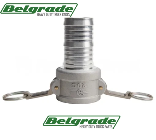 (2 Pack!) Aluminum 2" Female Camlock to Hose Shank | 200-C-AL, GA20F20C | - Image 2 of 3