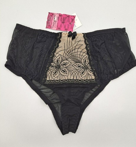 Axami Briefs Knickers Pants Lace Black White Midi Bikini String Assorted Sizes - Picture 17 of 20