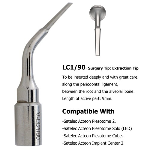 Puntas de cirugía ultrasónica dental extracción elevación de senos ACTEON cubo piezotomo solo - Imagen 12 de 153