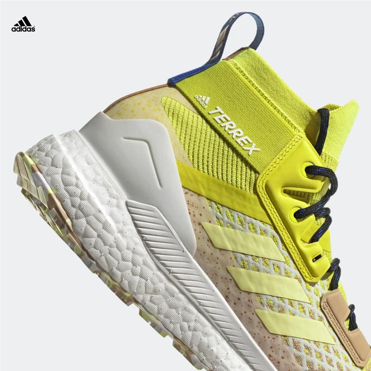 Adidas Terrex Free Hiker Primeblue Hiking Shoes FZ3627 Men's