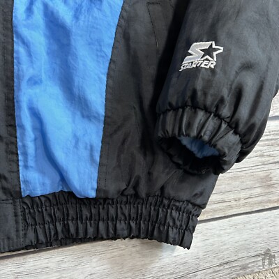 Vintage Houston Oilers Starter NFL Pro Line Full Zip Puffer Hooded