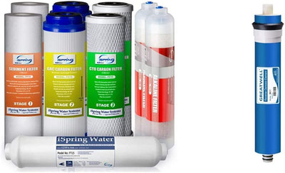 iSpring F9K 1-Year Replacement Supply Filter Cartridge Pack Set