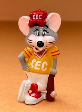VTG 1986 Chuck E. Cheese Baseball Figure Show Biz Pizza Time 2-1/2"