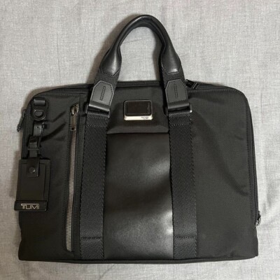 TUMI ALPHA BRAVO Aviano 2way Slim Briefcase Business Bag nylon