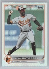 2022 Topps Update #US319 Kelvin Gutierrez Rainbow Foil