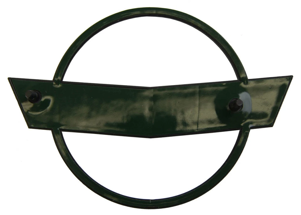 1991-1996 Chevrolet Corvette C4 Front Hood Emblem GM Licensed New Black 10209060 - Image 2 of 3