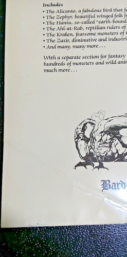 The Bestiary Lost World of Atlantis RPG Bard Games 1986 - Picture 5 of 8
