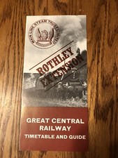 Vintage Great Central Railway Timetable and Guide British Rail