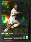 2012-13 Panini WCCF All Time Legend Emilio Butragueno Real Madrid refractor card
