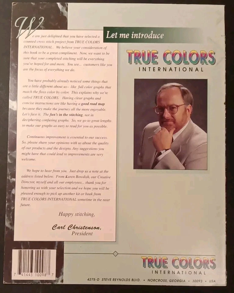 TROPICAL WATERLINE Counted Cross Stitch Pattern Turtle Fish by True Colors - Image 2 of 2