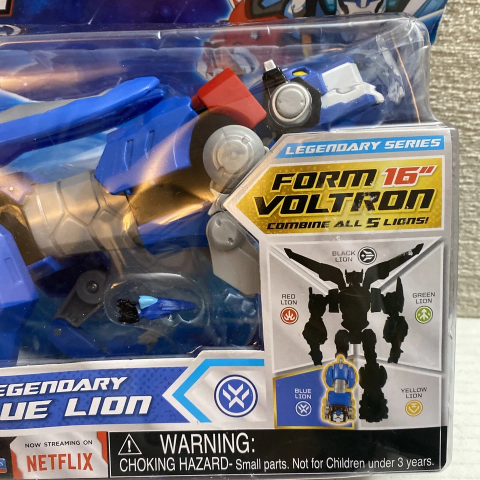 Lanza piloto Voltron Legendary Defender Blue Lion Fire Ice Ray Netflix #67003 NUEVO Foto 4 de 4