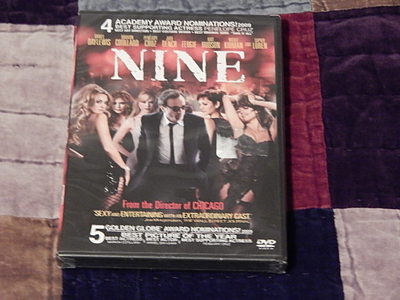 Nine + The Phantom of the Opera + Absolute Beginners + (DVDs) *NEW*) MUSICAL's))