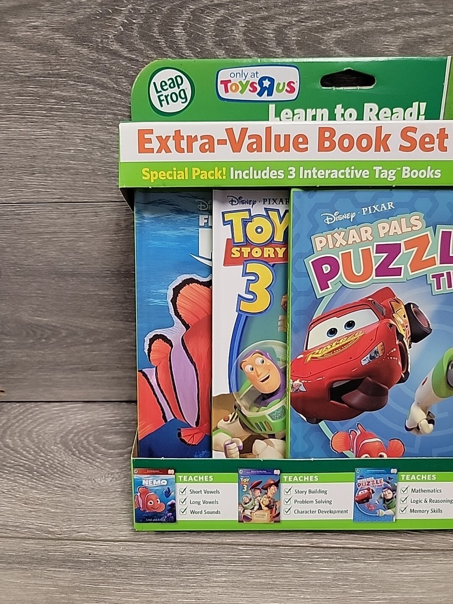Toys R Us Book Set Pixar Pals Toy Story 3 Finding Nemo Child Books