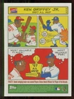 2003 Topps Bazooka Comics Ken Griffey Jr #23 HOF Insert Card