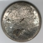 1857 Go PF Mexico Silver 8 Reales NGC CHOPMARKED (especially on reverse) — photo 2