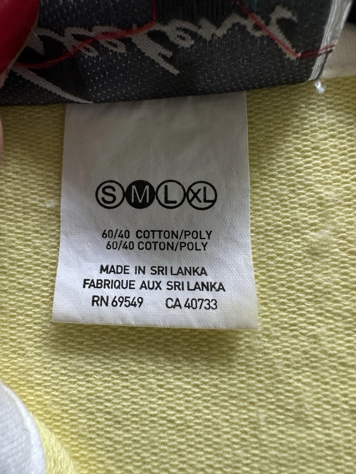 Sudadera Marika Weekends Damas Amarilla Cremallera Completa Algodón/poliéster Capucha Cuello Talla M Foto 4 de 4