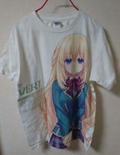 Camiseta Anime Japonés Hyperdimension Neptunia Vert Talla L