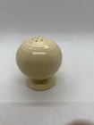 Vintage Homer Laughlin Fiesta Ware Ivory Ball Salt/Pepper Shaker