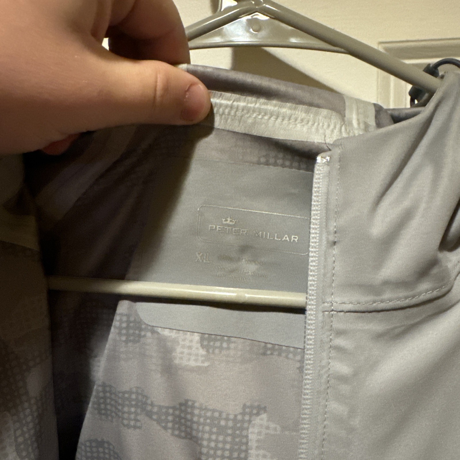 PETER MILLAR Hyperlight Jacket Men's X-Large Gray… - image 6