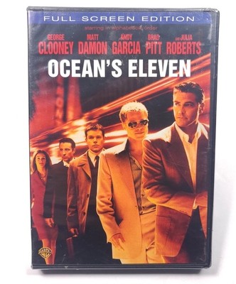 Oceans Eleven (DVD, 2002, Full Frame Edition) Brand New Sealed