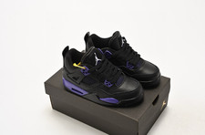 Jordan 4 "Purple Thunder" Kids Size US 8C-3Y