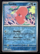 Luvdisc 047/193 Common Paldea Evolved Pokemon Reverse Holo Lightly Played