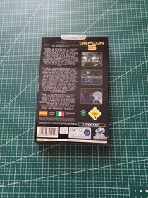 Defcon 5 - Sega Saturn Game In Box w Manual - Great Condition PAL UK