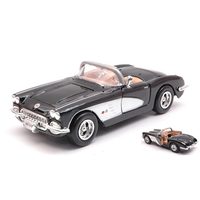 Chevrolet Corvette 1959 Black 1:24 Motormax Auto Stradali -D- Neues Modell