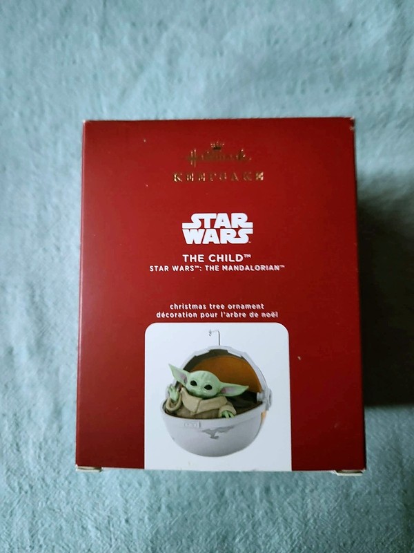  2020 Hallmark Keepsake Ornament THE CHILD GROGU STAR WARS THE MANDALORIAN B5