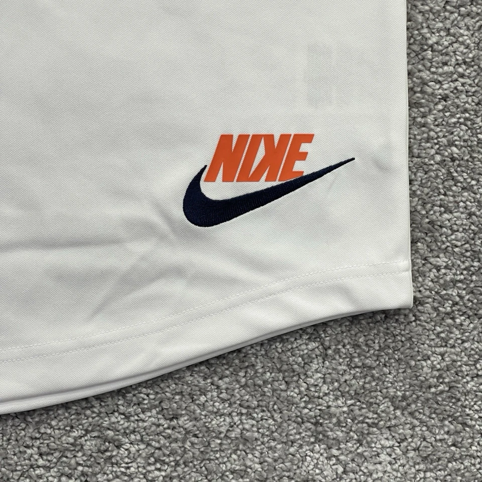 Detroit Tigers Jersey Shirt Men Medium Nike Dri Fit 3/4 Sleeve Raglan Henley MLB - Image 2 of 4