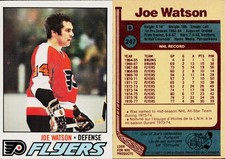 1977-78 O-Pee-Chee Hockey Card #247 Joe Watson Philadelphia Flyers