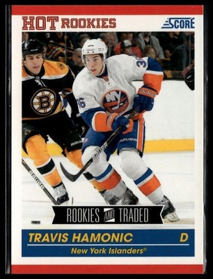 2010-11 Score #618 Travis Hamonic RC New York Islanders