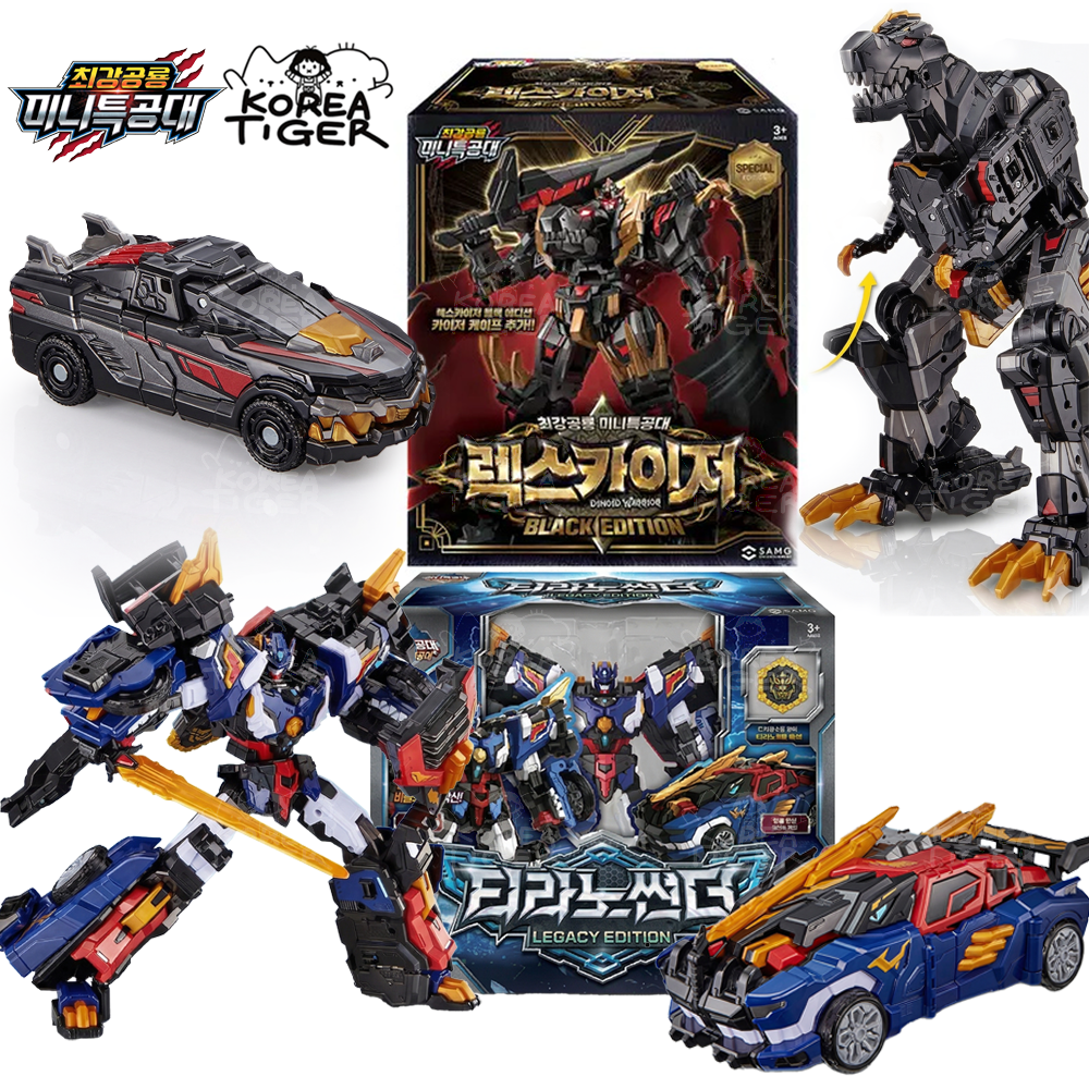 Miniforce TYRANNO THUNDER Legacy Edition+REX KAISER Black
