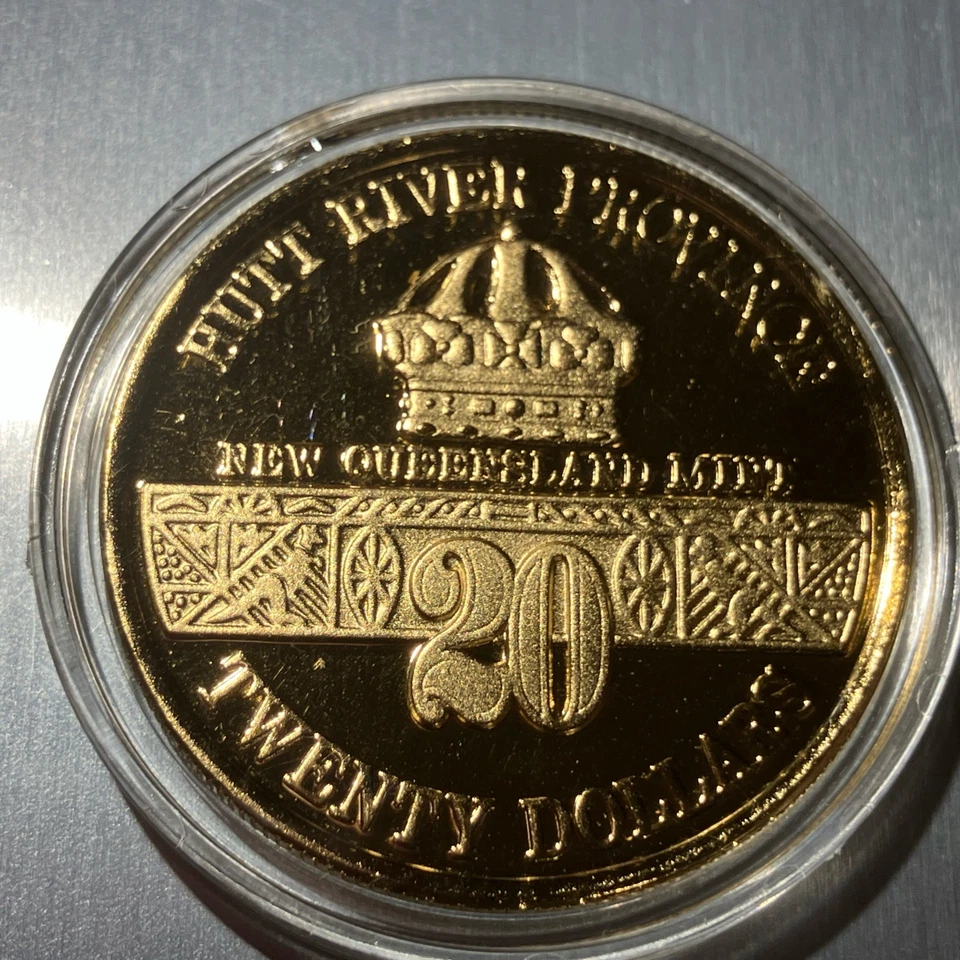 1991 Desert Storm War Commemorative $20 Proof Coin Layered in 22Kt Gold F-14 Cat - Image 3 of 4