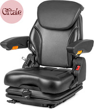 Universal Suspension Tractor Seat,zero Turn Mower Seat With Adjustable Angle Bac