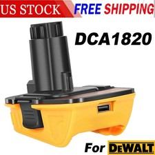 1X 18V To 20V MAX DCA1820 Adapter Converter for 20 Volt Li-ion Battery US