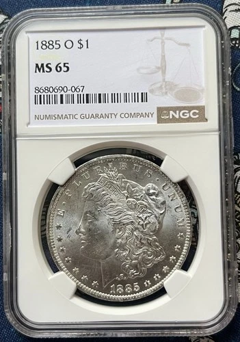 1885-O $1 Morgan Silver Dollar Coin NGC MS65 FREE S&H Amazing Price!!!!