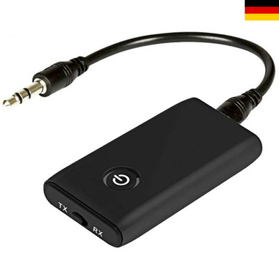 Bluetooth Adapter 5.3 2 in 1 Sender Empfänger USB 3,5mm Kabel