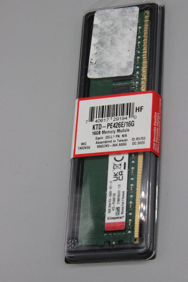 Kingston DDR4 SDRAM 16 GB Total Capacity Memory (RAM) for sale | eBay