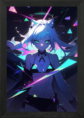 Mystic Entity Framed Wall Art Poster Canvas Print Picture