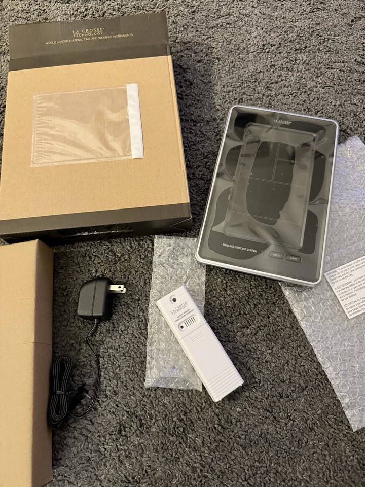 Estación de pronóstico meteorológico a color inalámbrica Lacrosse Technology 308-1425B-INT - Nueva Foto 4 de 4