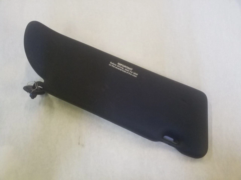 Parasol de vinilo azul conductor con espejo | Mercedes Benz 430SEL 560SEL 1986-1991 Foto 2 de 4