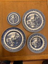 Johnson Bros Blue Willow Ironstone - U Choose Made in England 1883-Plates  Bowl