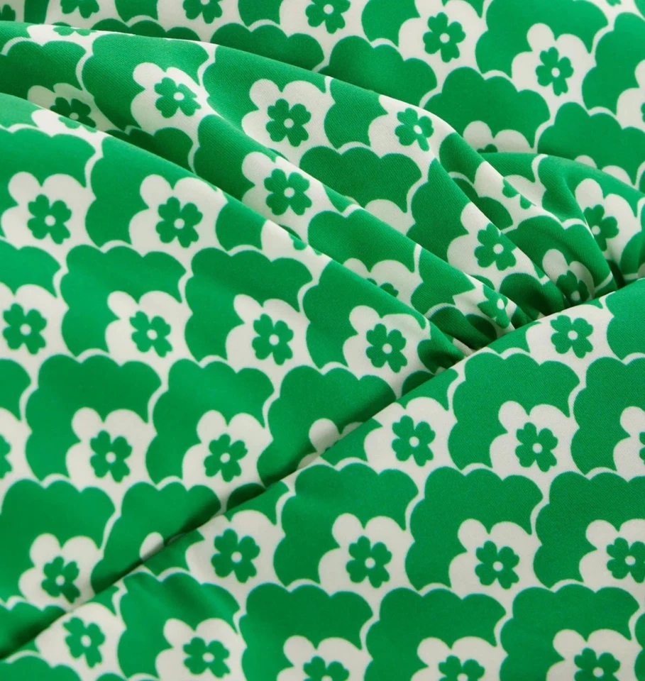 Top Tankini Boden Levanzo Verde Talla 16 Sin Cable Acolchado Torcido Cuello Halter Nuevo Foto 4 de 4