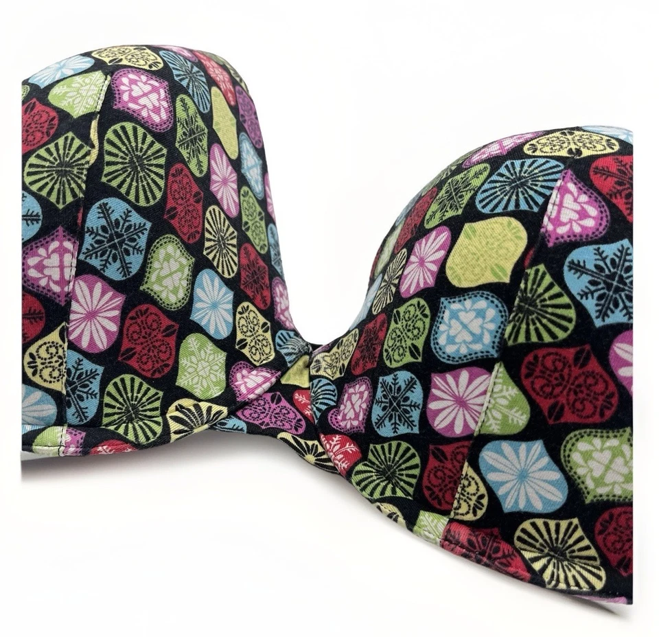 Sujetador Camiseta Algodón Adornos Vacaciones Cacique Lane Bryant 42 DDD Multicolor Foto 3 de 4